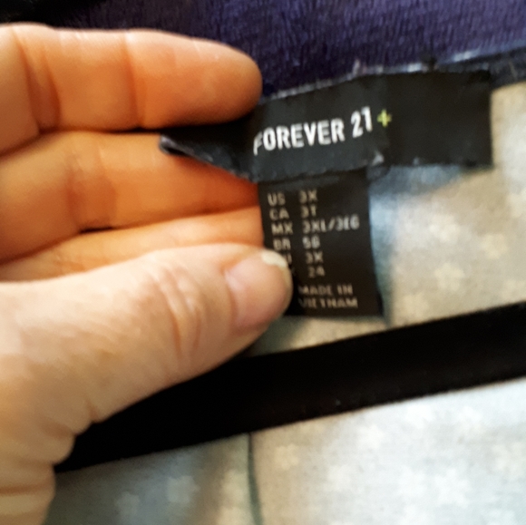 Forever 21 Navy Polka Dot Dress - Picture 2 of 4